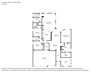 Floor plan 1 for 1150 Helmsdale Dr