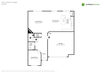 Floor plan 1 for 11501 131st St Ct E