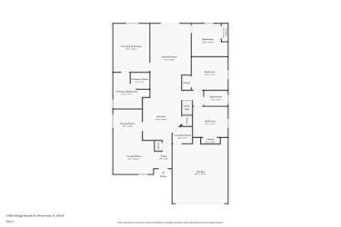 Floor plan 1 for 11504 Village Brook Dr