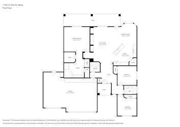 Floor plan 1 for 11507 E Ellis St