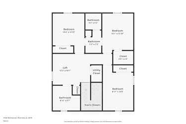 Floor plan 2 for 11526 Balintore Dr