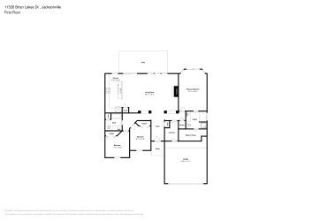 Floor plan 1 for 11526 Brian Lakes Dr
