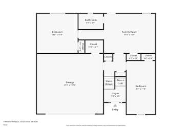Floor plan 1 for 1154 Saint Phillips Ct