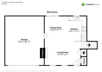 Floor plan 2 for 1154 Webb Gin House Rd