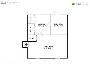 Floor plan 1 for 1154 Webb Gin House Rd