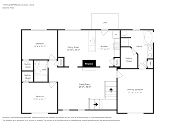Floor plan 2 for 1155 Saint Phillips Ct