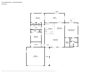 Floor plan 1 for 116 La Mancha Ave