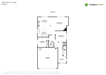 Floor plan 1 for 11629 183rd St E