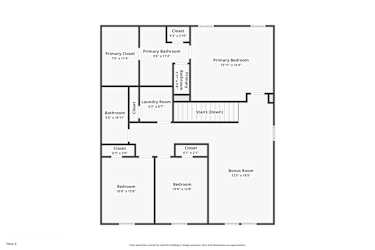 Floor plan 2 for 1163 Bluffton Circle