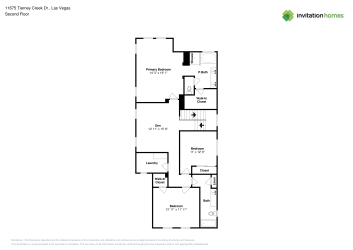 Floor plan 2 for 11675 Tierney Creek Dr