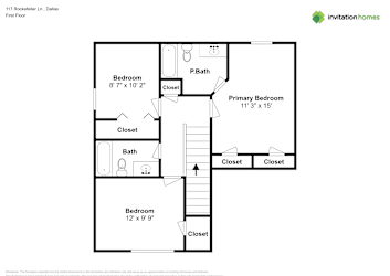 Floor plan 2 for 117 Rockefeller Ln
