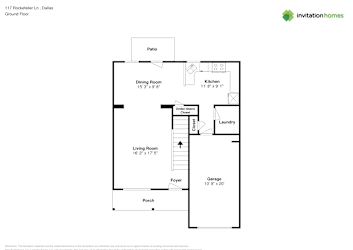 Floor plan 1 for 117 Rockefeller Ln