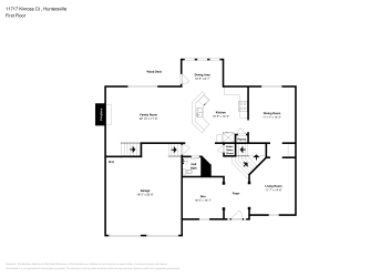 Floor plan 1 for 11717 Kinross Ct