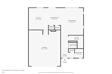Floor plan 1 for 11771 Mission Peak Place