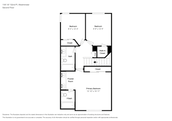 Floor plan 3 for 1181 W 132nd Pl
