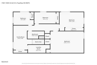 Floor plan 1 for 11821 150th Street Ct E
