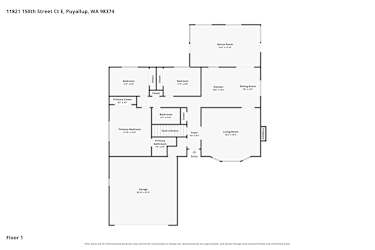 Floor plan 2 for 11821 150th Street Ct E