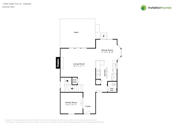 Floor plan 1 for 11824 Creek Turn Dr