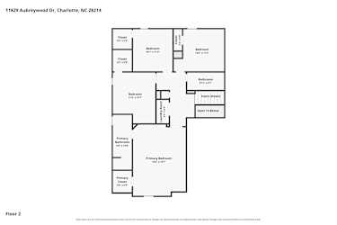 Floor plan 2 for 11829 Aubreywood Dr