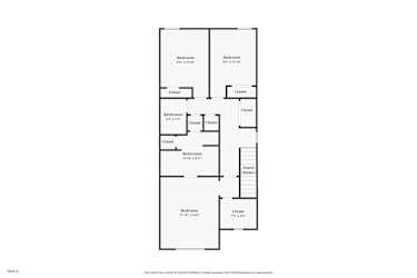 Floor plan 2 for 11833 Brier Village Ln