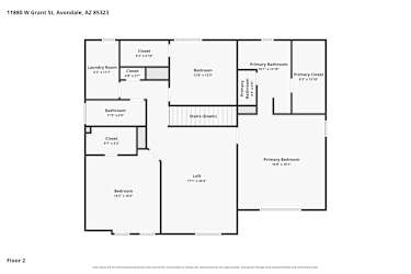 Floor plan 2 for 11880 W Grant St