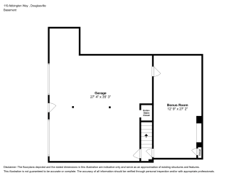 Floor plan 1 for 119 Abbington Way