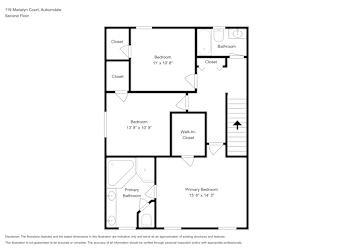 Floor plan 2 for 119 Madalyn Ct