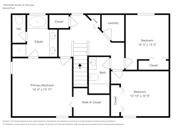 Floor plan 2 for 11904 Butler Woods Cir