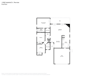 Floor plan 1 for 11908 Cedarfield Dr