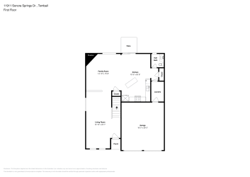 Floor plan 1 for 11911 Sonora Springs Dr