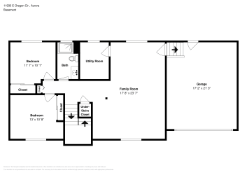 Floor plan 1 for 11933 E Oregon Cir