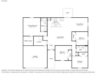 Floor plan 2 for 1198 SW Ithaca St