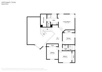 Floor plan 2 for 12023 Vintage Dr
