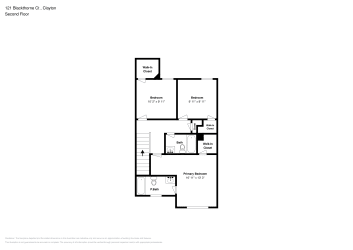 Floor plan 2 for 121 Blackthorne Ct