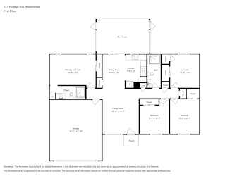 Floor plan 1 for 121 Hidalgo Ave