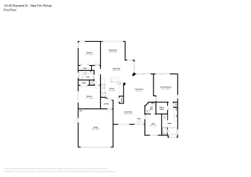 Floor plan 1 for 12143 Roseland Dr