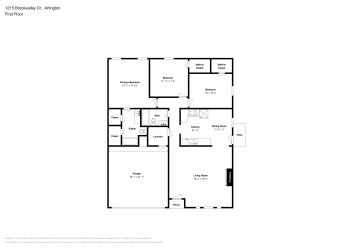 Floor plan 1 for 1215 Brookvalley Dr