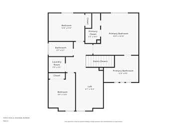 Floor plan 2 for 1216 S 121st Ln
