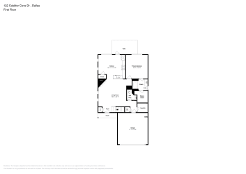 Floor plan 1 for 122 Cobbler Cove Dr