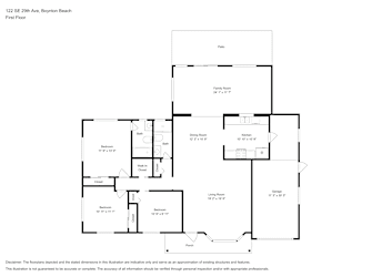 Floor plan 1 for 122 SE 29th Ave