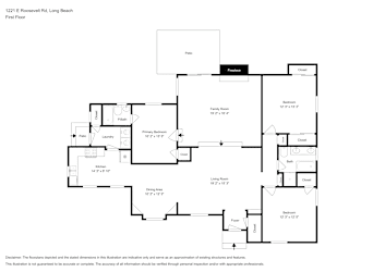 Floor plan 1 for 1221 E Roosevelt Rd