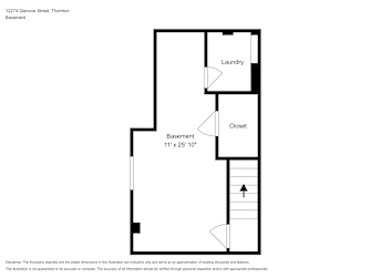 Floor plan 1 for 12274 Glencoe St