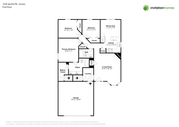 Floor plan 2 for 1229 Jericho Rd