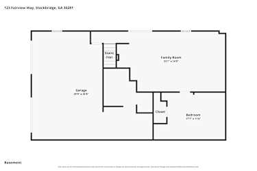 Floor plan 1 for 123 Fairview Way