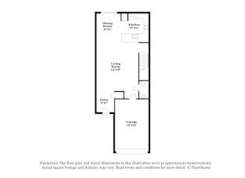 Floor plan 1 for 1235 Coastal Meadow Trl