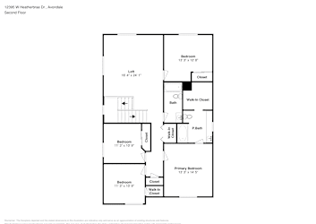 Floor plan 2 for 12395 W Heatherbrae Dr