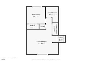 Floor plan 1 for 1240 W 135th Dr