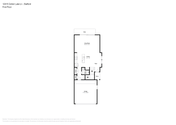 Floor plan 1 for 12415 Cotton Lake Ln
