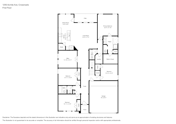 Floor plan 1 for 1250 Acmite Ave