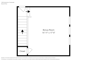 Floor plan 2 for 1250 Acmite Ave
